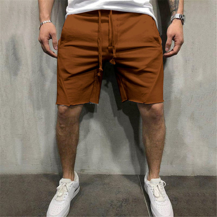Casual sports shorts for men with adjustable drawstring and side pockets Chic and Style