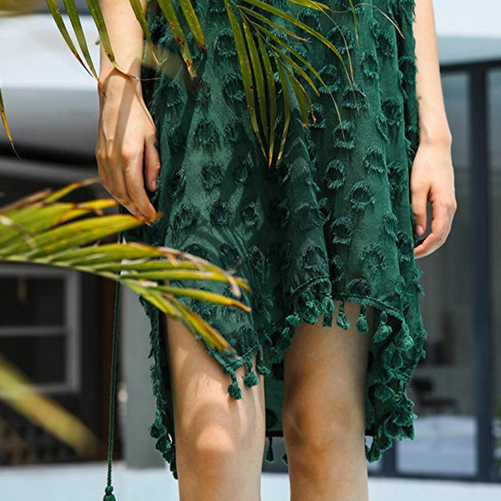 Fringe bohemian dress for women Lune London