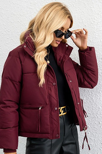 Lune London | Stand Collar Loose Puffer Jacket
