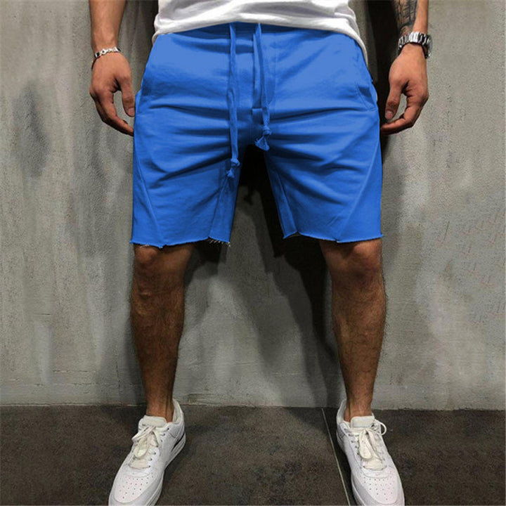 Casual sports shorts for men with adjustable drawstring and side pockets Chic and Style