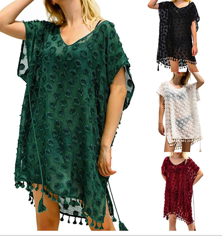 Fringe bohemian dress for women Lune London