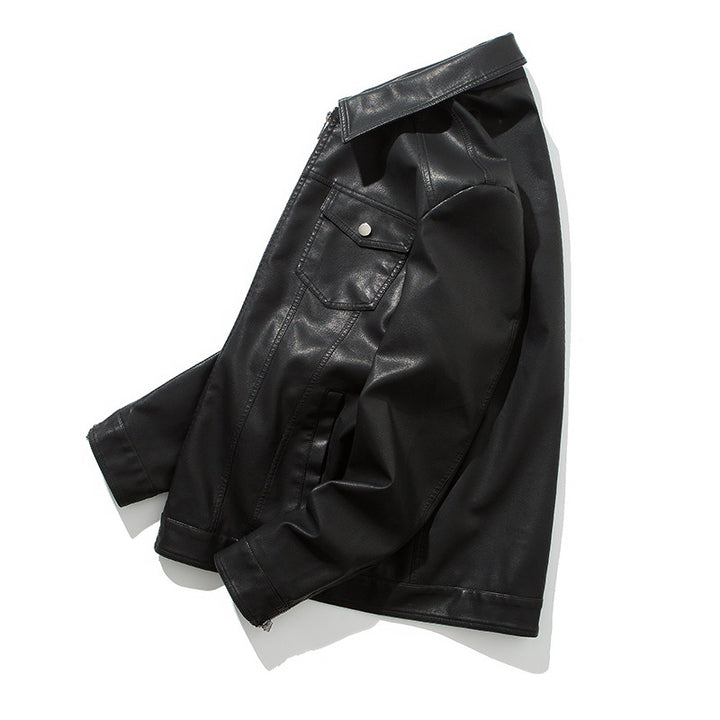 Lune London Faux Leather Jacket for Men