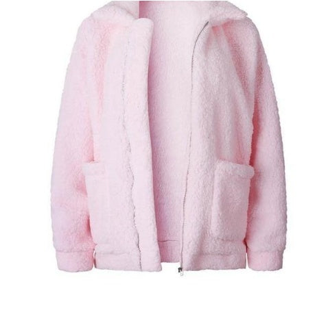 Lune London | Women's Fleece Sweatshirt with Wide Collar