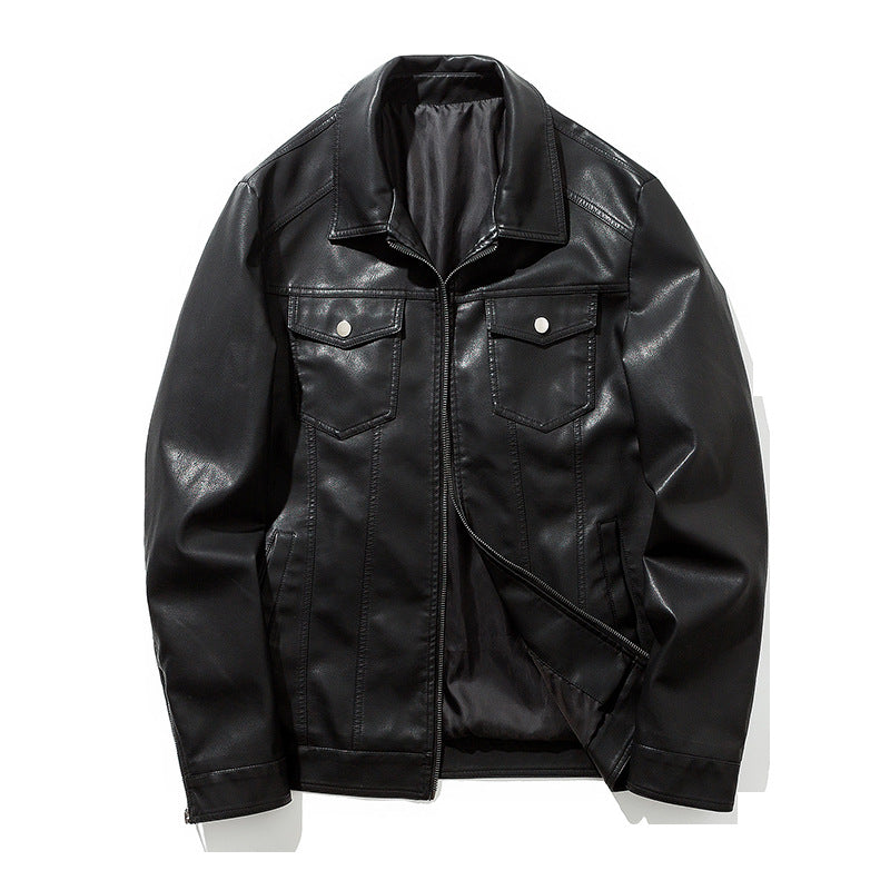 Lune London Faux Leather Jacket for Men