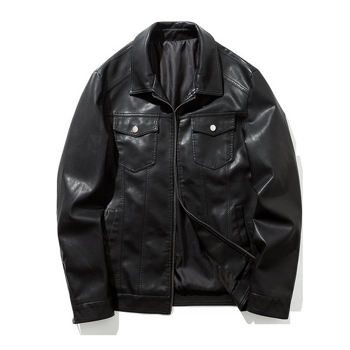 Lune London Faux Leather Jacket for Men
