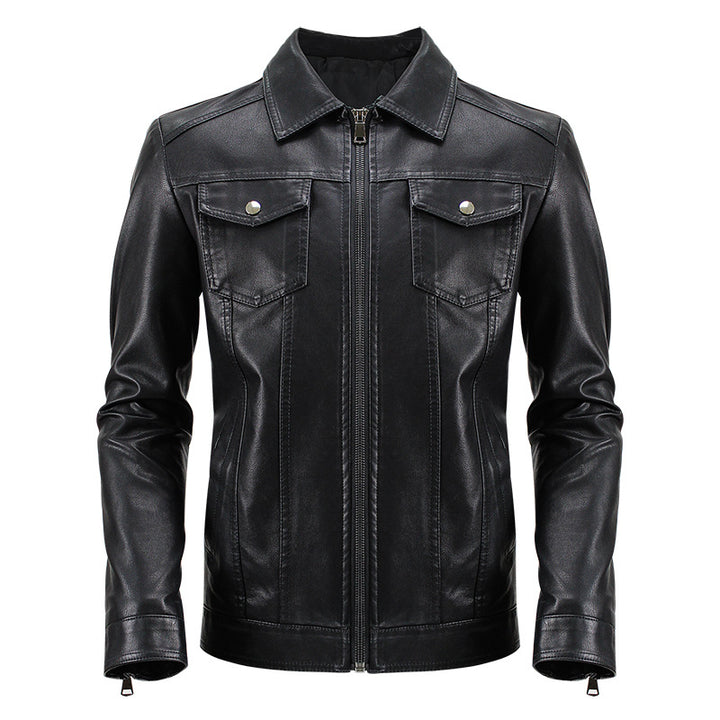 Lune London Faux Leather Jacket for Men
