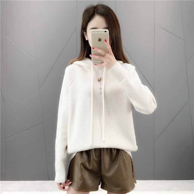 Sweat à capuche décontracté pour femmes avec cordon Chic & Stil