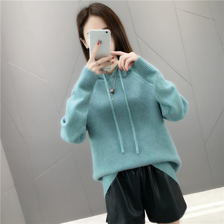 Sweat à capuche décontracté pour femmes avec cordon Chic & Stil