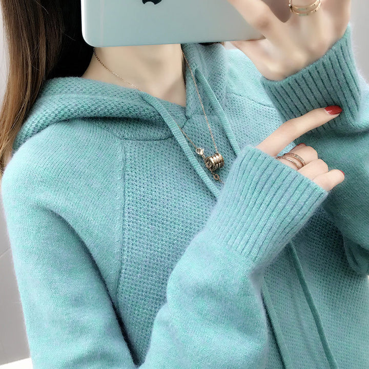 Sweat à capuche décontracté pour femmes avec cordon Chic & Stil