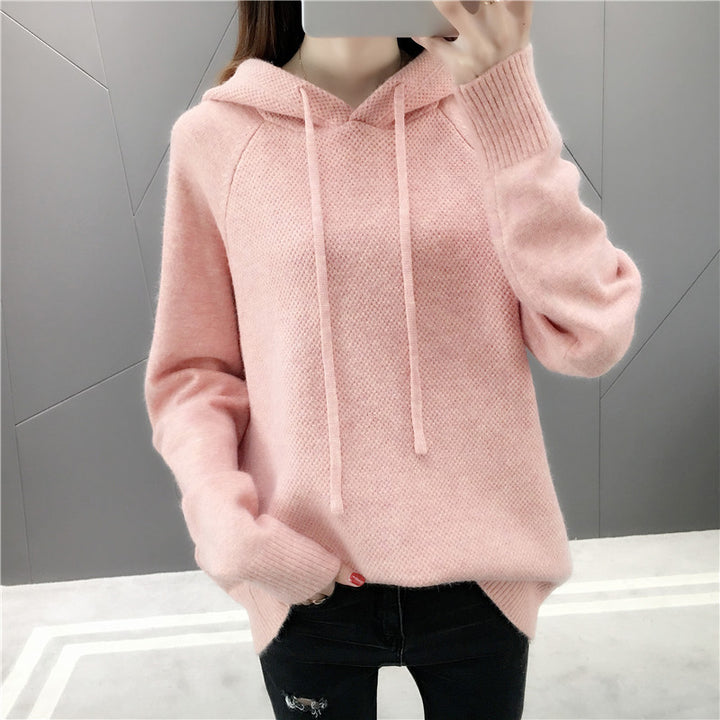 Sweat à capuche décontracté pour femmes avec cordon Chic & Stil