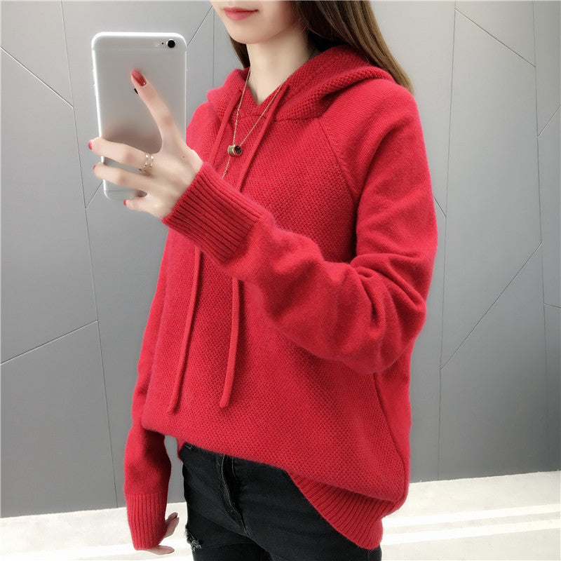 Sweat à capuche décontracté pour femmes avec cordon Chic & Stil