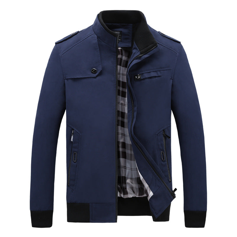 Trendy leisure jacket for men in modern biker style Lune London