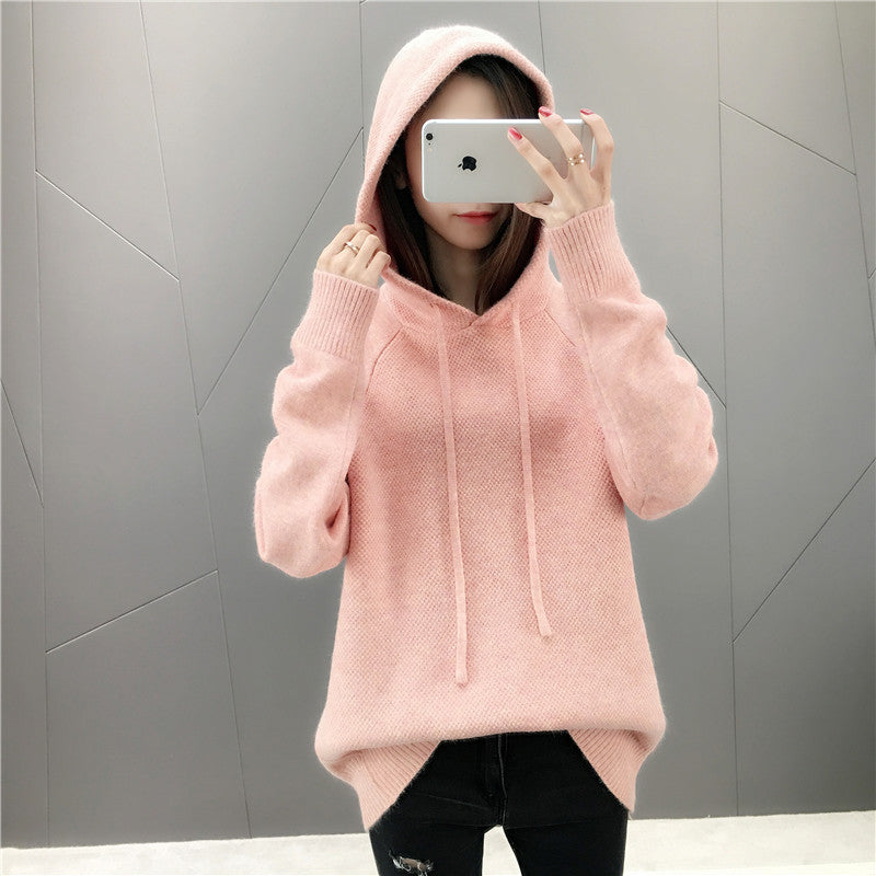 Sweat à capuche décontracté pour femmes avec cordon Chic & Stil