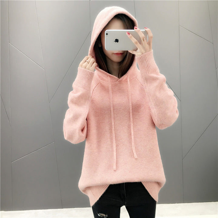 Sweat à capuche décontracté pour femmes avec cordon Chic & Stil