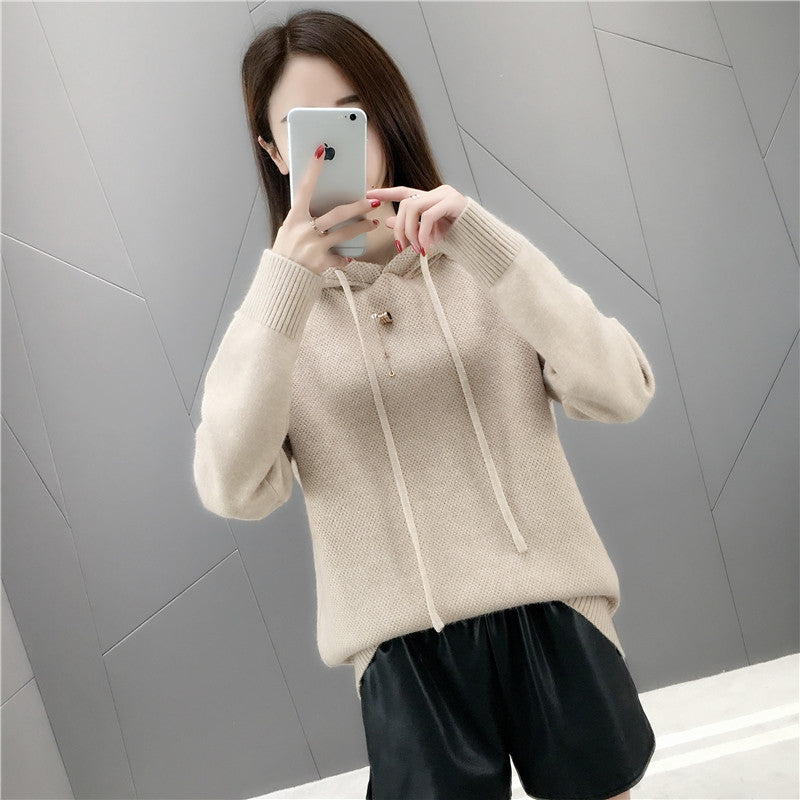 Sweat à capuche décontracté pour femmes avec cordon Chic & Stil