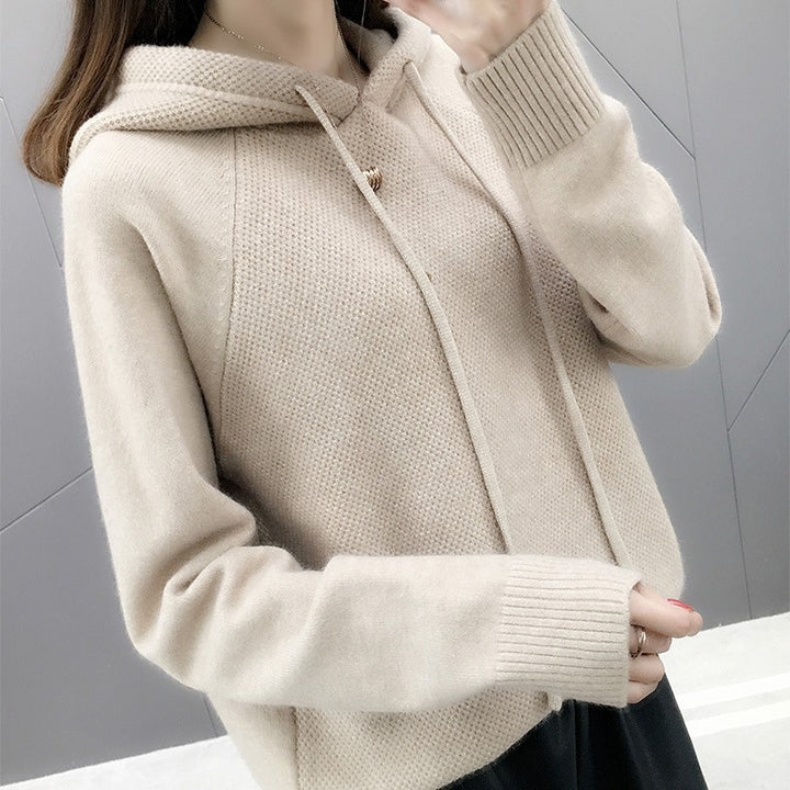 Sweat à capuche décontracté pour femmes avec cordon Chic & Stil