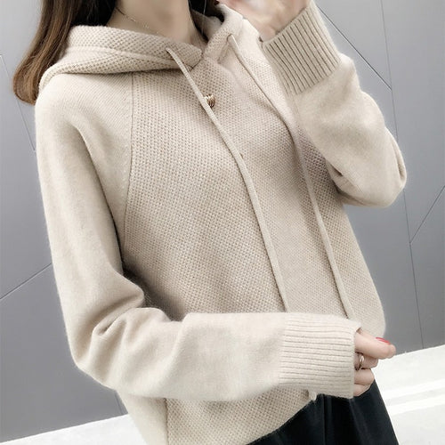 Sweat à capuche décontracté pour femmes avec cordon Chic & Stil
