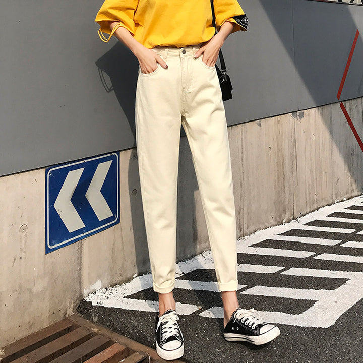 Pantalon Chino Taille Haute Femme Chic & Stil