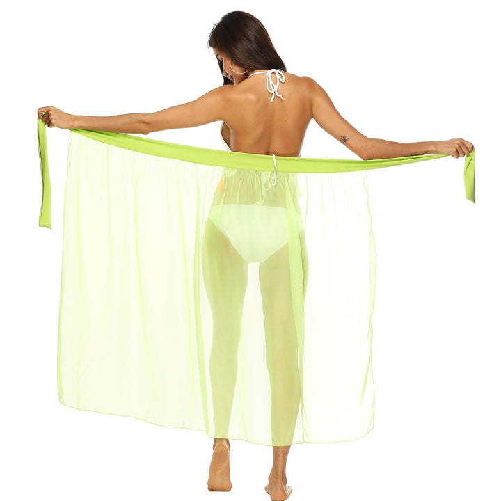 Ladies Transparent Light Beach-Hip-Cover Lune London