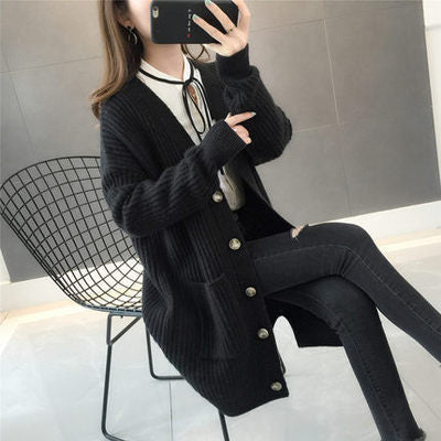 Cardigan femme avec poches et boutons Chic & Stil
