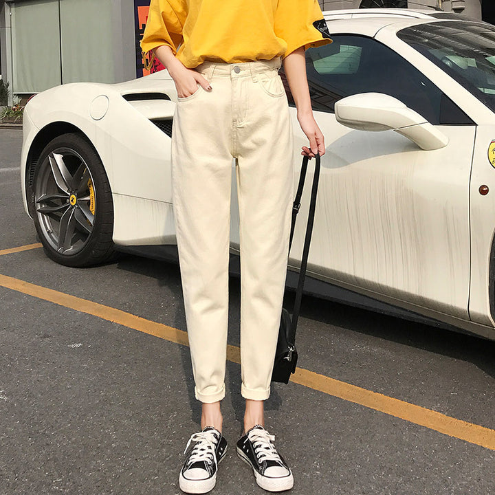 Pantalon Chino Taille Haute Femme Chic & Stil