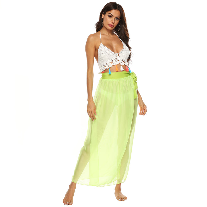 Ladies Transparent Light Beach-Hip-Cover Lune London