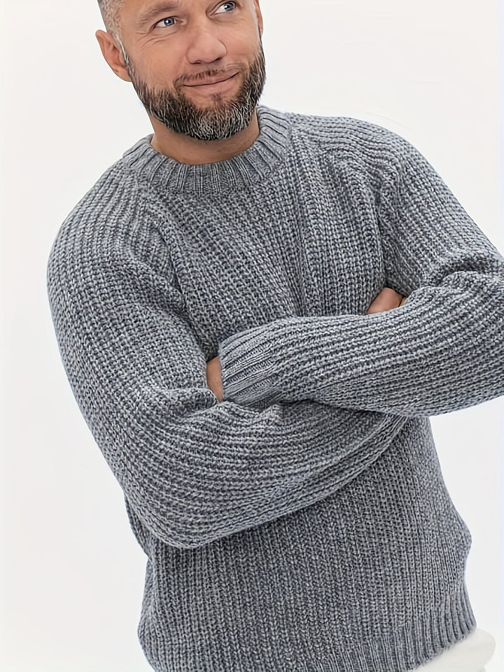 Lune London | Knit Sweater in Classic Design Acrylic Comfortable and Warm