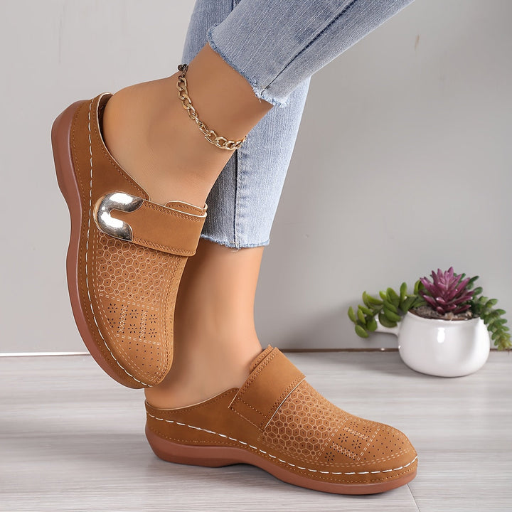 Women’s Orthopedic Comfort Slippers with Non-Slip Sole | Lune London