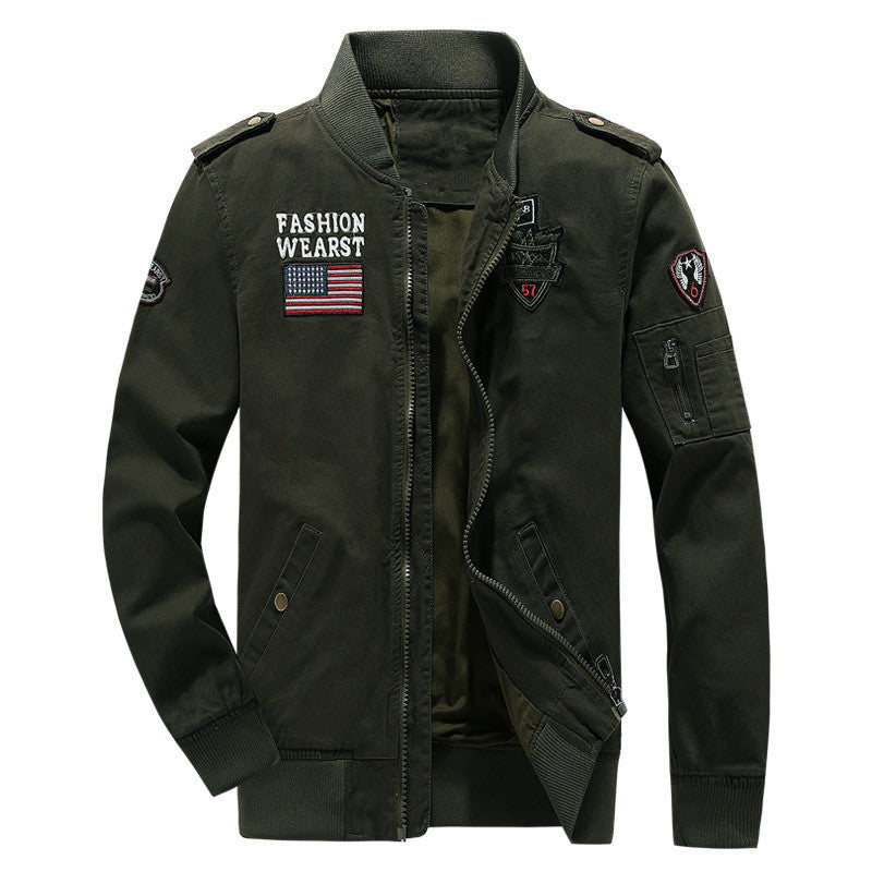 Veste militaire tendance pour hommes Lune London