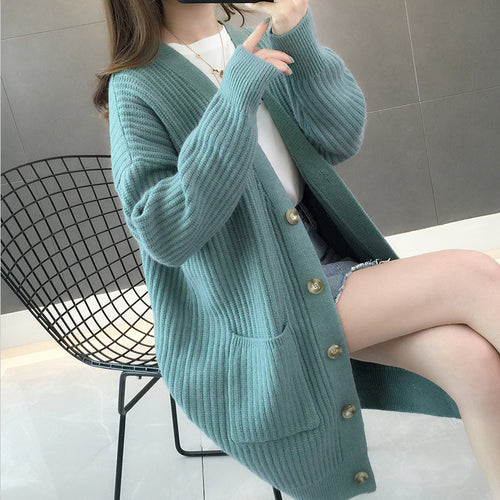 Cardigan femme avec poches et boutons Chic & Stil