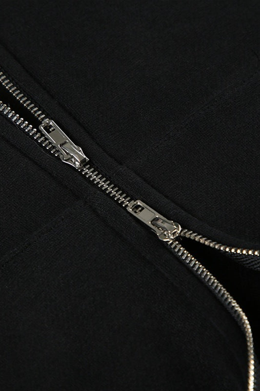 Lune London | Trim Hooded Zip Waist Jacket