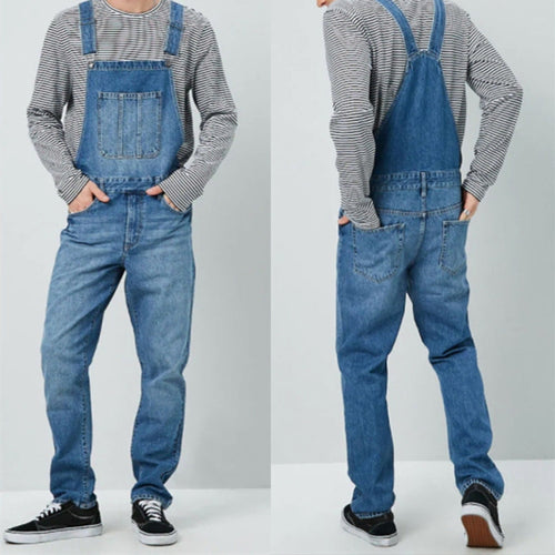 Men's Casual Jeans Overalls Lune London