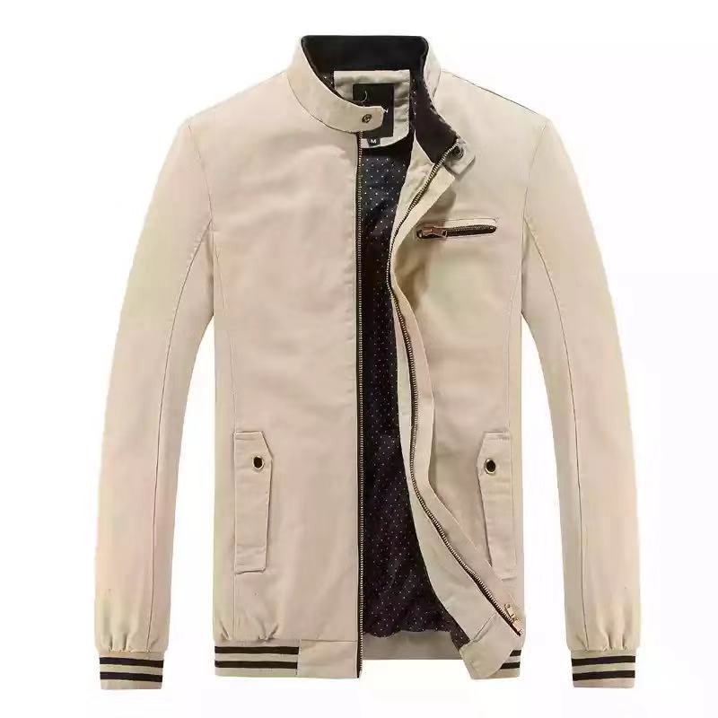 Sporty transition jacket for men with trendy collar Lune London