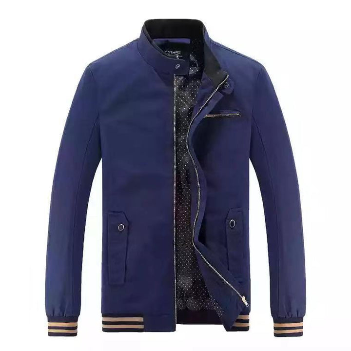 Sporty transition jacket for men with trendy collar Lune London
