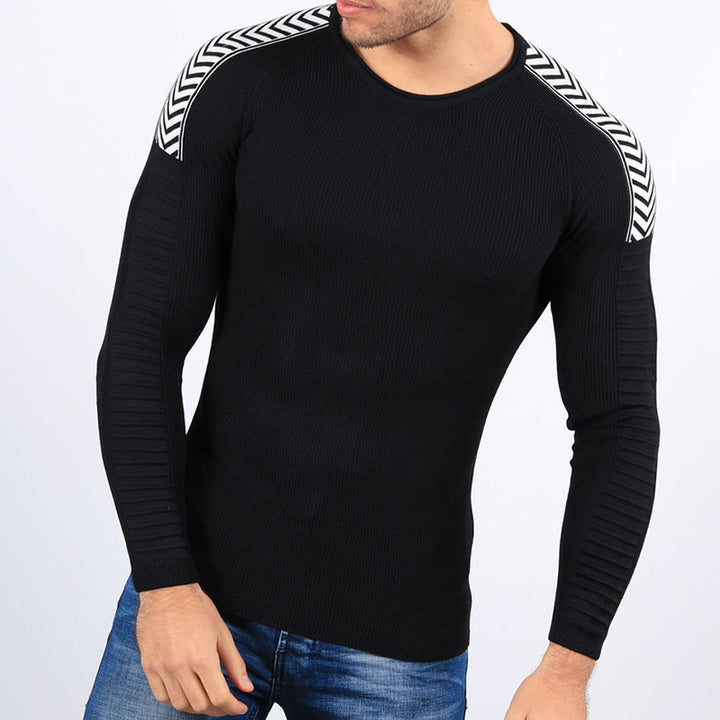 Long sleeve shirt for men with textured design and modern accents Lune London