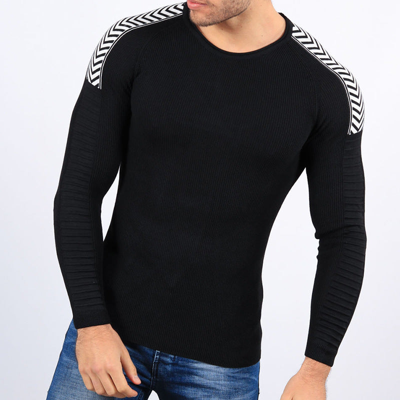 Long sleeve shirt for men with textured design and modern accents Lune London