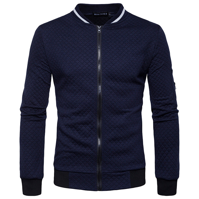 Padded jacket for men with modern design and practical zip pockets Lune London