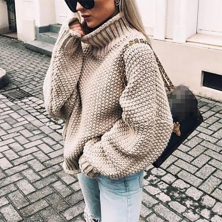 Lune London | Pullover with Half-High Collar