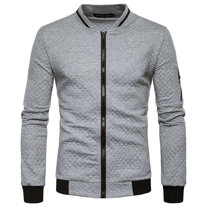 Padded jacket for men with modern design and practical zip pockets Lune London
