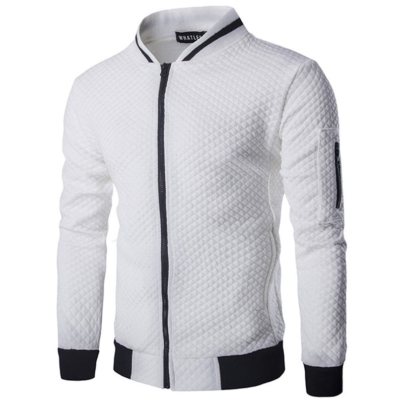 Padded jacket for men with modern design and practical zip pockets Lune London