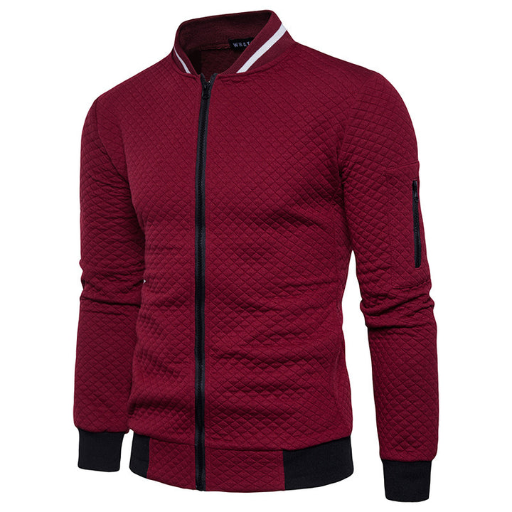Padded jacket for men with modern design and practical zip pockets Lune London