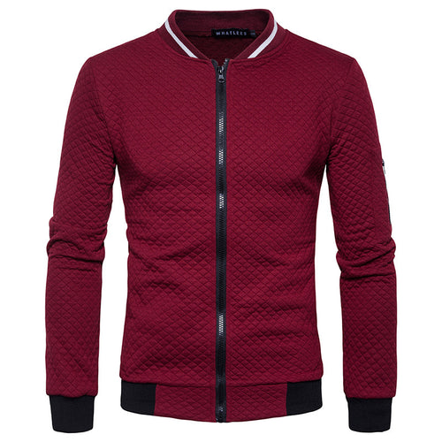 Padded jacket for men with modern design and practical zip pockets Lune London