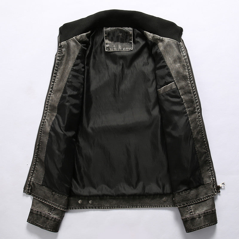 Casual denim jacket for men with practical pockets Lune London