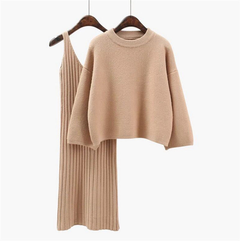 Ladies knit jumpsuit with exclusive ribbed design Lune London