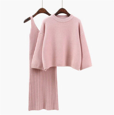 Ladies knit jumpsuit with exclusive ribbed design Lune London