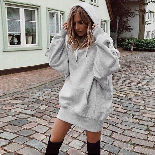 Lune London | Women's Oversized Hoodie Dress