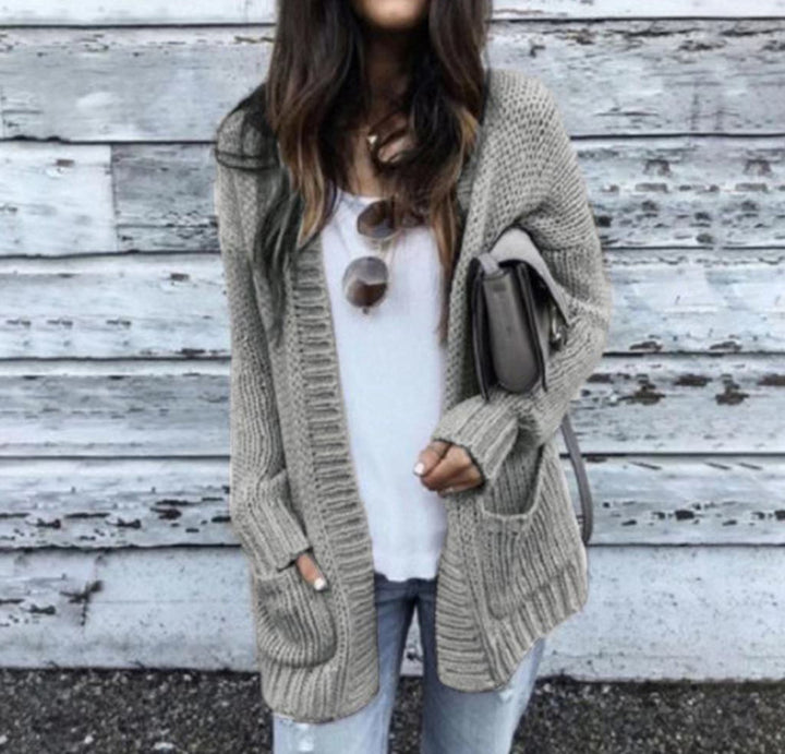 Cardigan Épais en Tricot pour Femme Chic & Stil