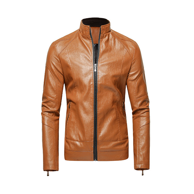 High quality leather biker jacket for men Lune London