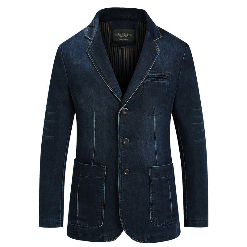 Trendy denim blazer jacket for men Lune London