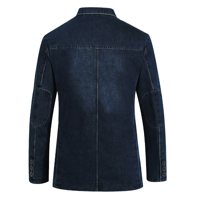 Trendy denim blazer jacket for men Lune London